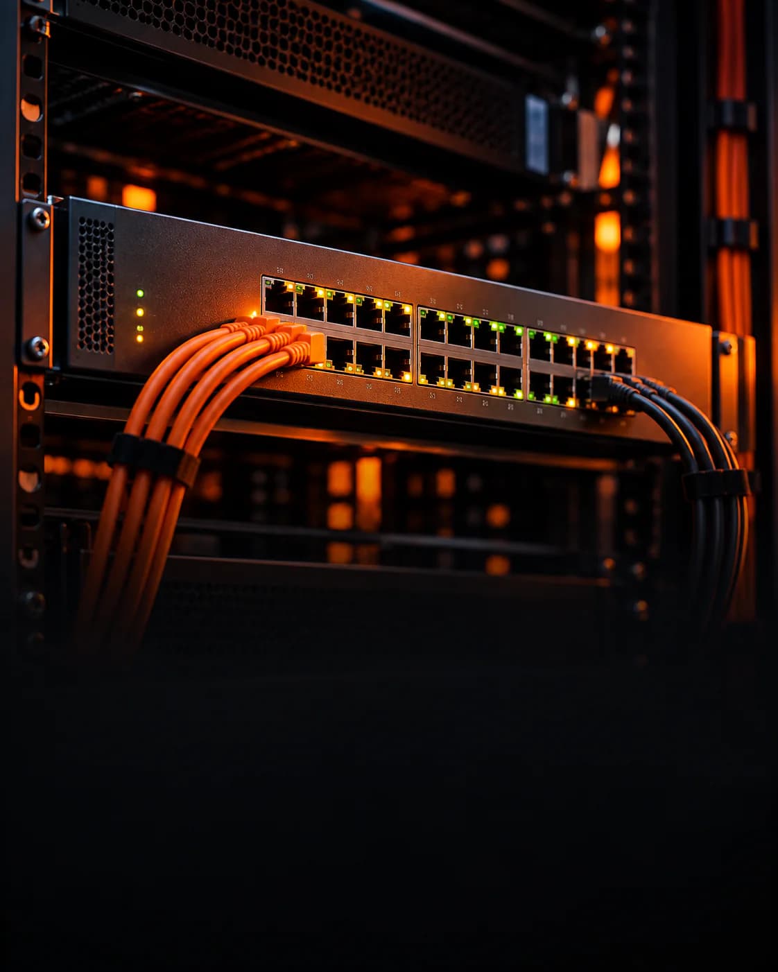24-port Gigabit managed PoE+ switch with SFP uplink ports